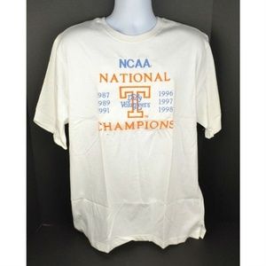 Vintage 1998 Tennessee Lady Vols T-Shirt 6-Time National Champs Pat Summitt NOS